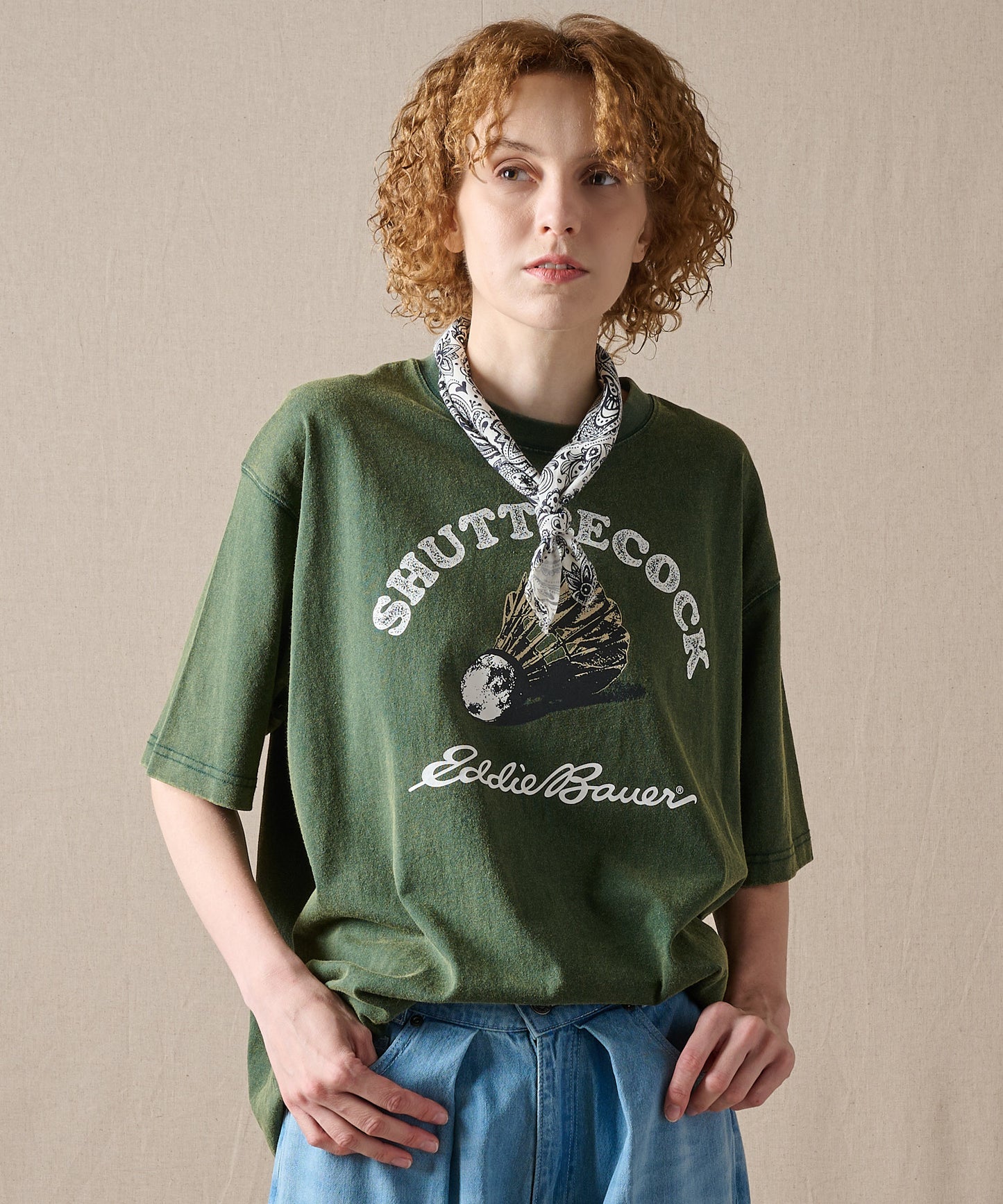 シャトルプリント 半袖Tシャツ/SHUTTLE PRINT SS TEE