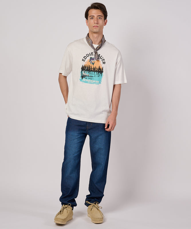 グラフィックプリント 半袖Tシャツ/SS GRAPHIC PRINT TEE