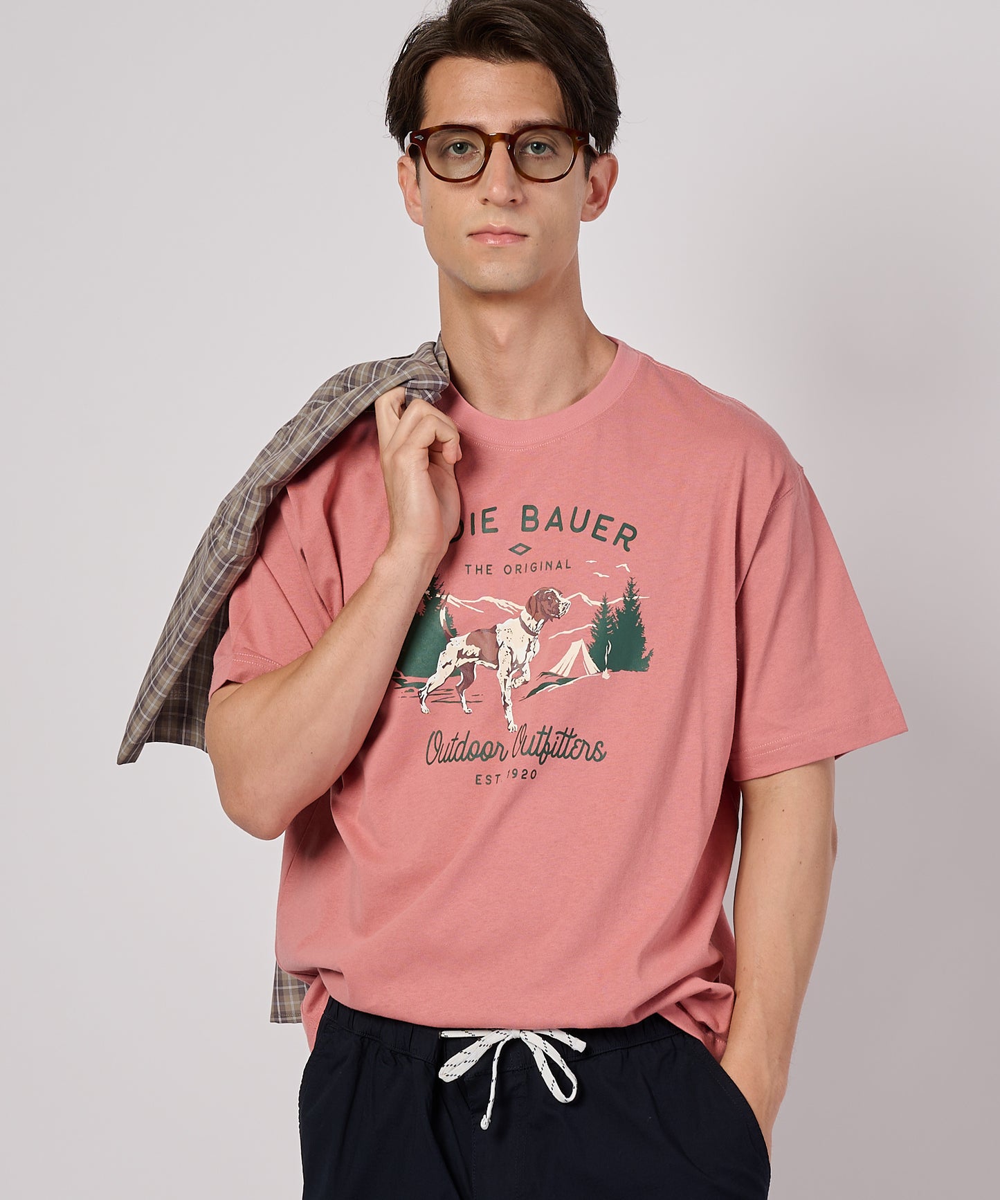 グラフィックプリント 半袖Tシャツ/SS GRAPHIC PRINT TEE