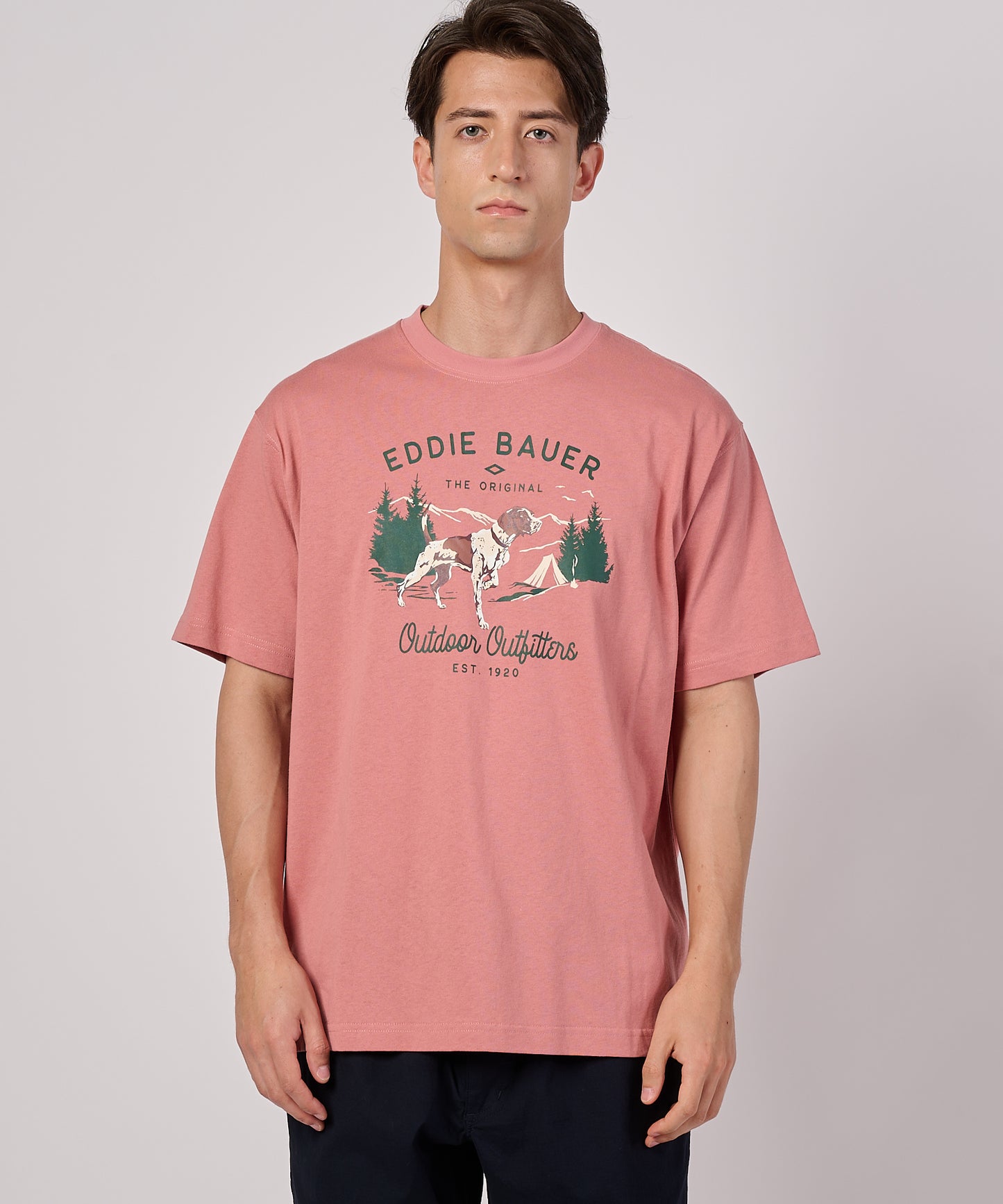 グラフィックプリント 半袖Tシャツ/SS GRAPHIC PRINT TEE