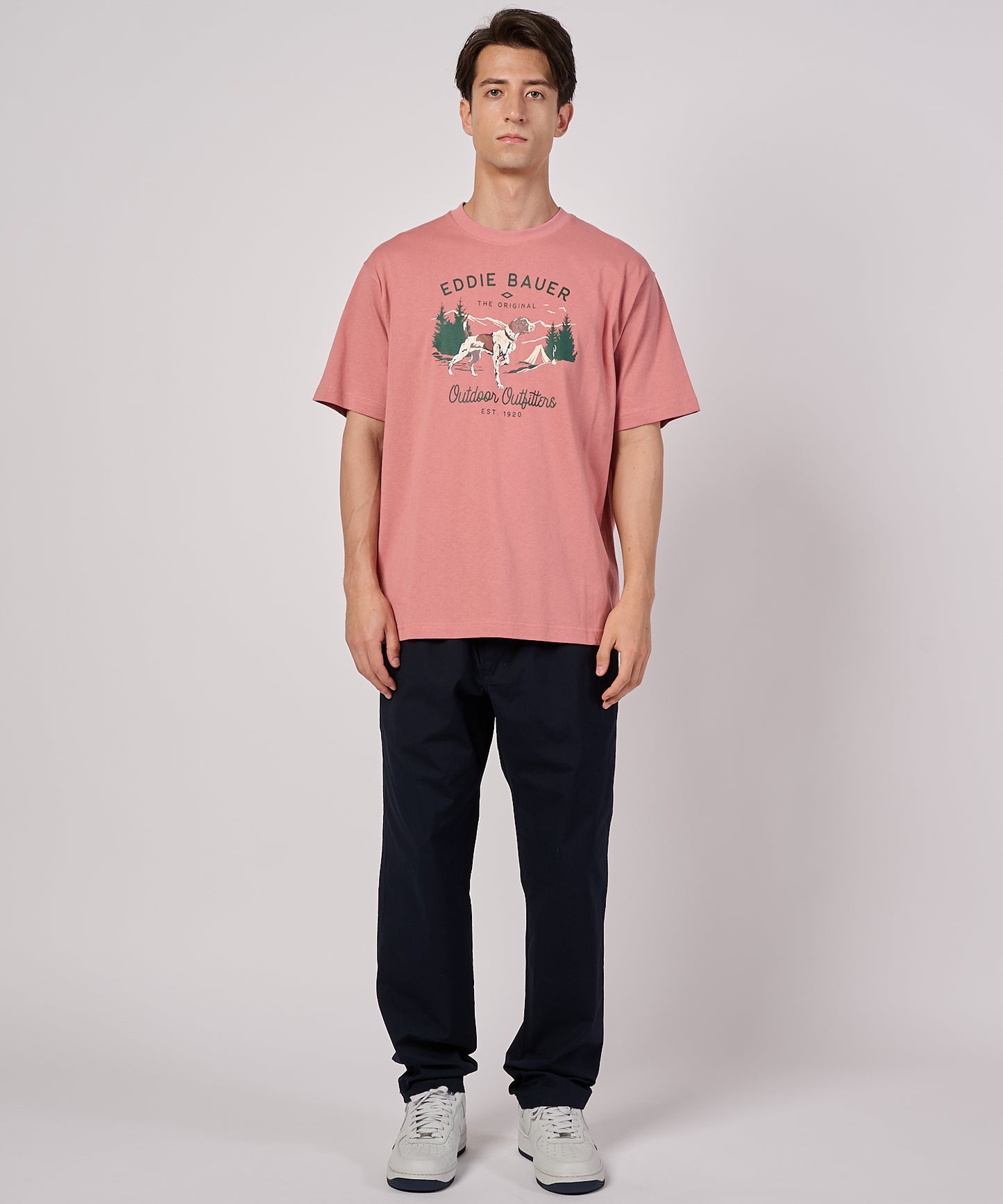 グラフィックプリント 半袖Tシャツ/SS GRAPHIC PRINT TEE
