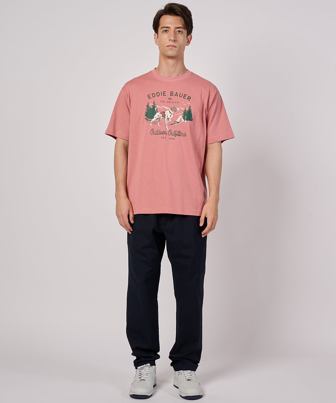 グラフィックプリント 半袖Tシャツ/SS GRAPHIC PRINT TEE