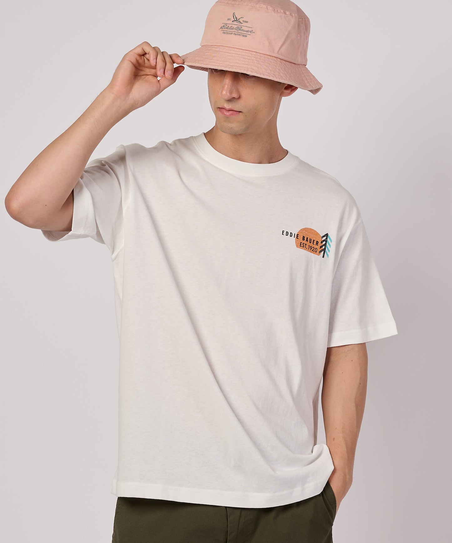 グラフィックプリント 半袖Tシャツ/SS GRAPHIC PRINT TEE