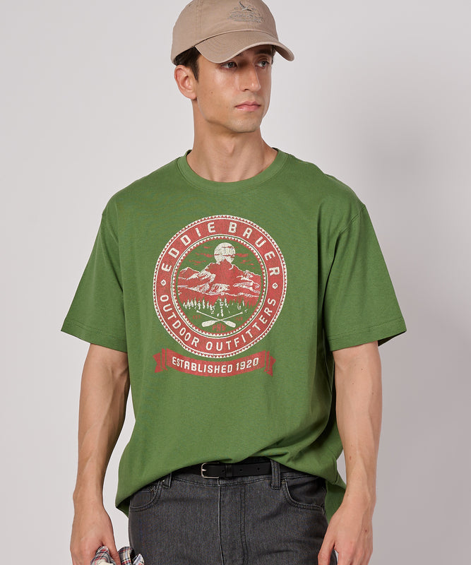 グラフィックプリント 半袖Tシャツ/SS GRAPHIC PRINT TEE
