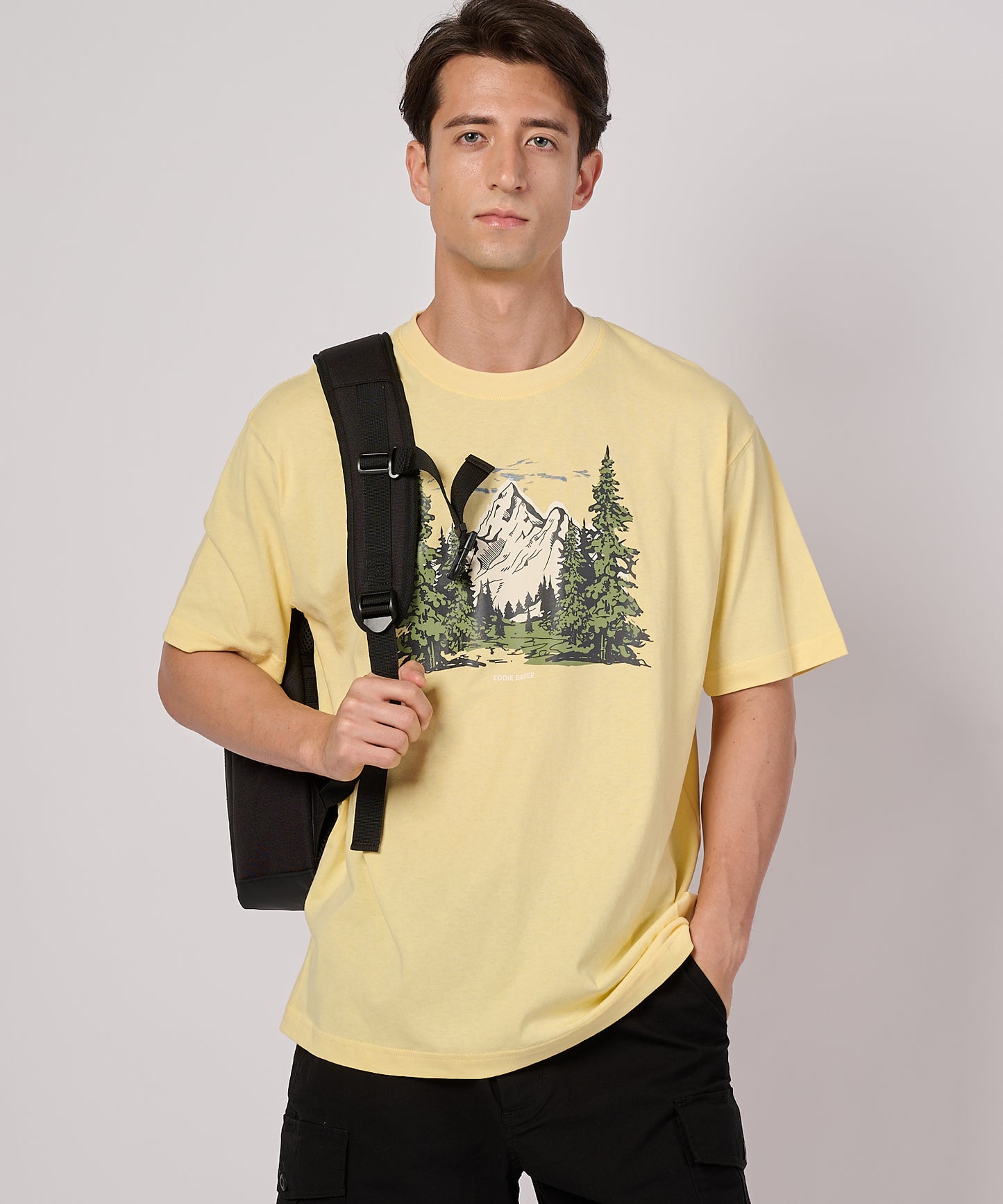 グラフィックプリント 半袖Tシャツ/SS GRAPHIC PRINT TEE