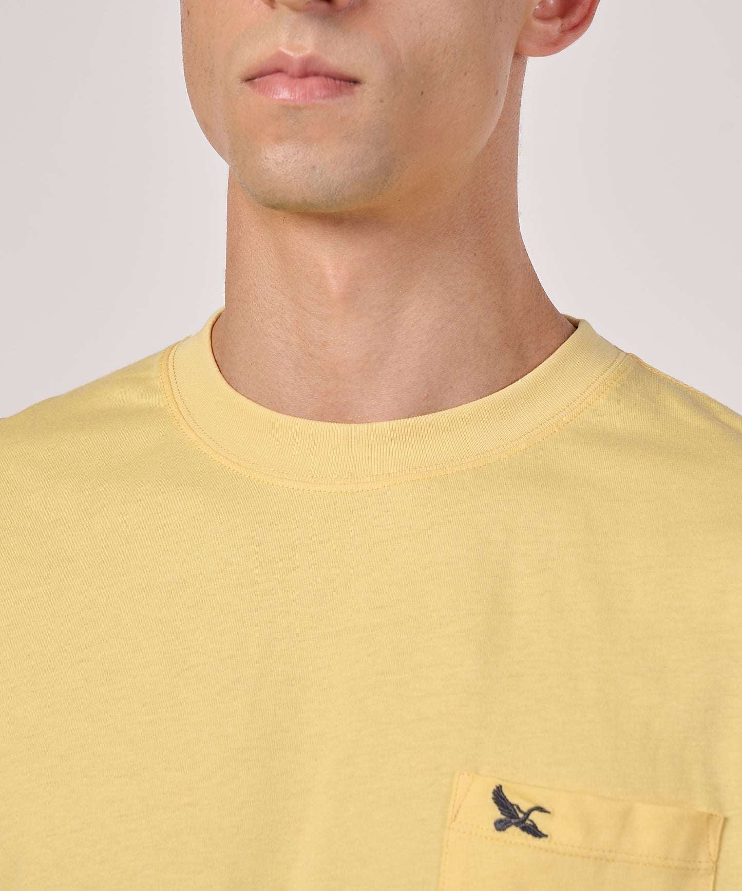 ワンポイント刺しゅう ポケット Tシャツ/ONE POINT EMB PKT TEE