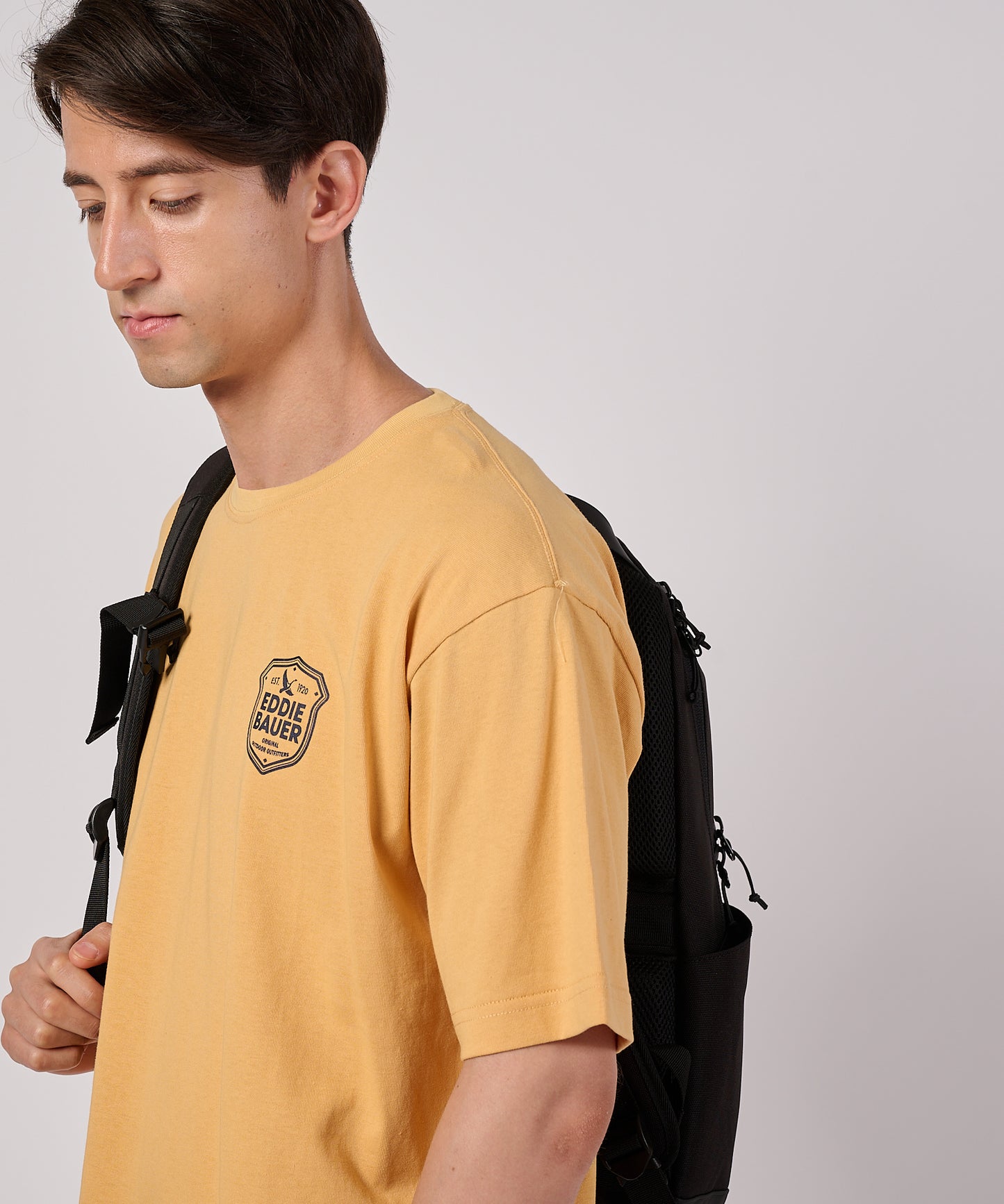エンブレムロゴ プリントTシャツ/EMBLEM LOGO PRT TEE