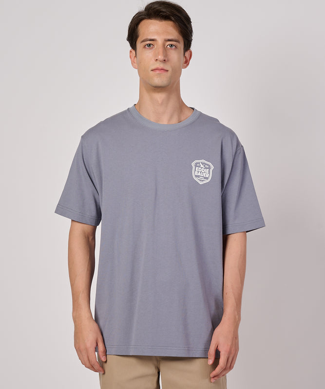 エンブレムロゴ プリントTシャツ/EMBLEM LOGO PRT TEE