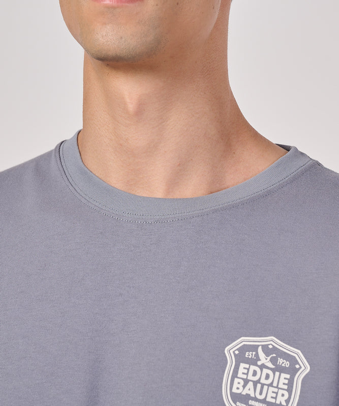 エンブレムロゴ プリントTシャツ/EMBLEM LOGO PRT TEE