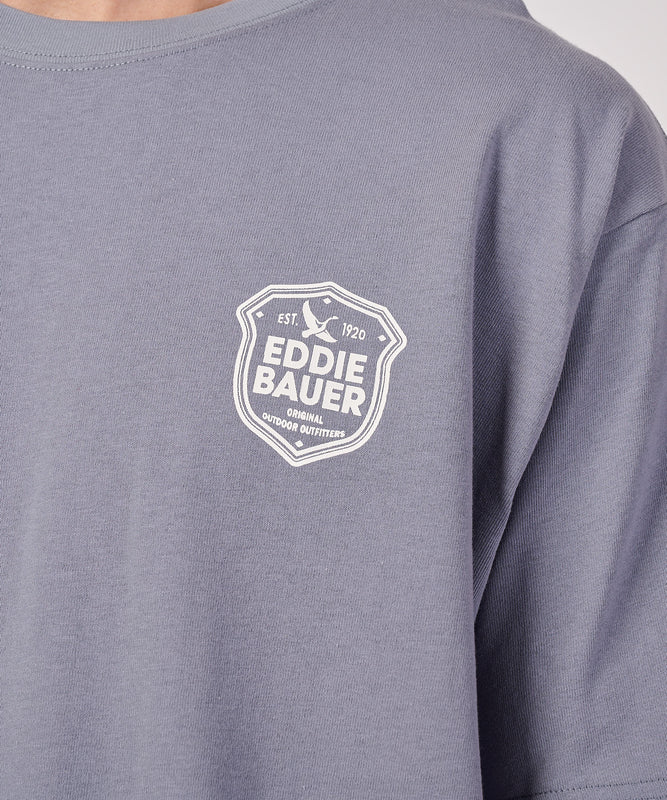 エンブレムロゴ プリントTシャツ/EMBLEM LOGO PRT TEE