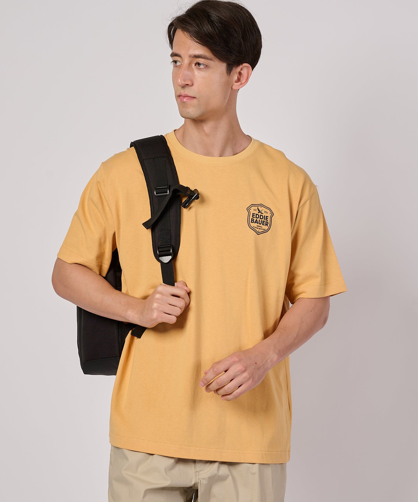 エンブレムロゴ プリントTシャツ/EMBLEM LOGO PRT TEE