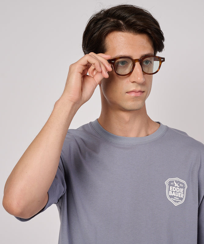 エンブレムロゴ プリントTシャツ/EMBLEM LOGO PRT TEE