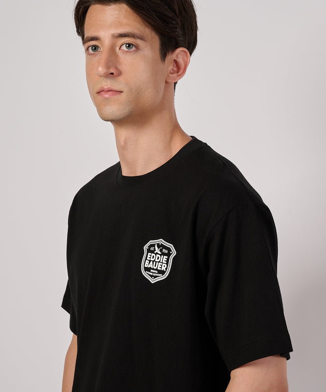 エンブレムロゴ プリントTシャツ/EMBLEM LOGO PRT TEE