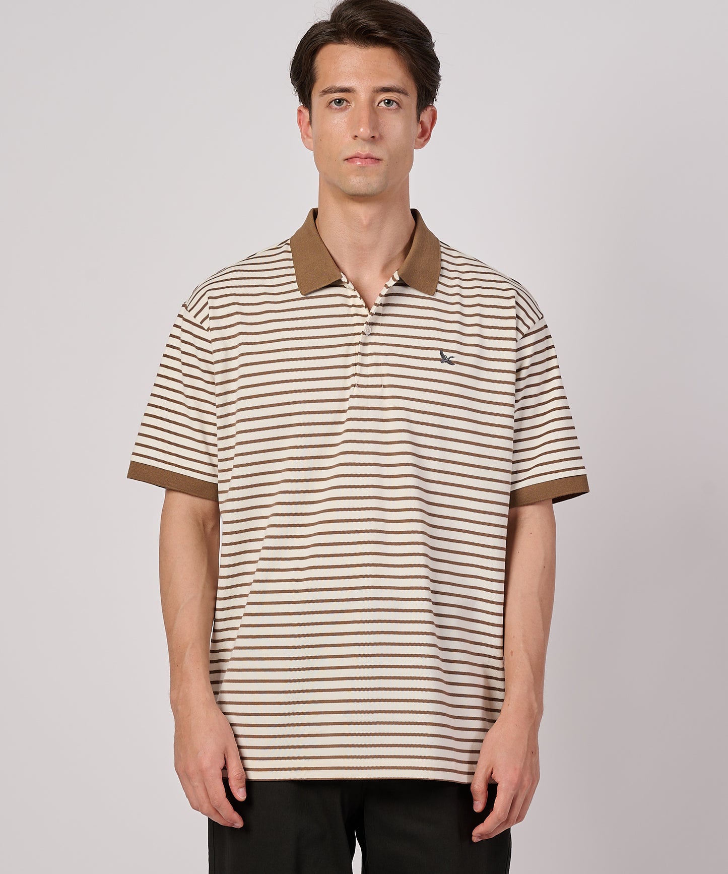 ボーダー フィールド 半袖ポロシャツ/BORDER SS FIELD POLO