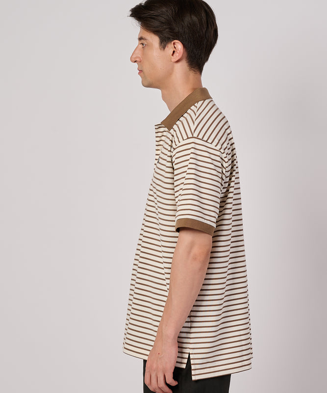 ボーダー フィールド 半袖ポロシャツ/BORDER SS FIELD POLO