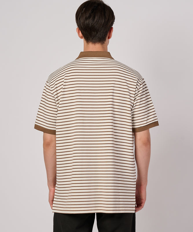 ボーダー フィールド 半袖ポロシャツ/BORDER SS FIELD POLO