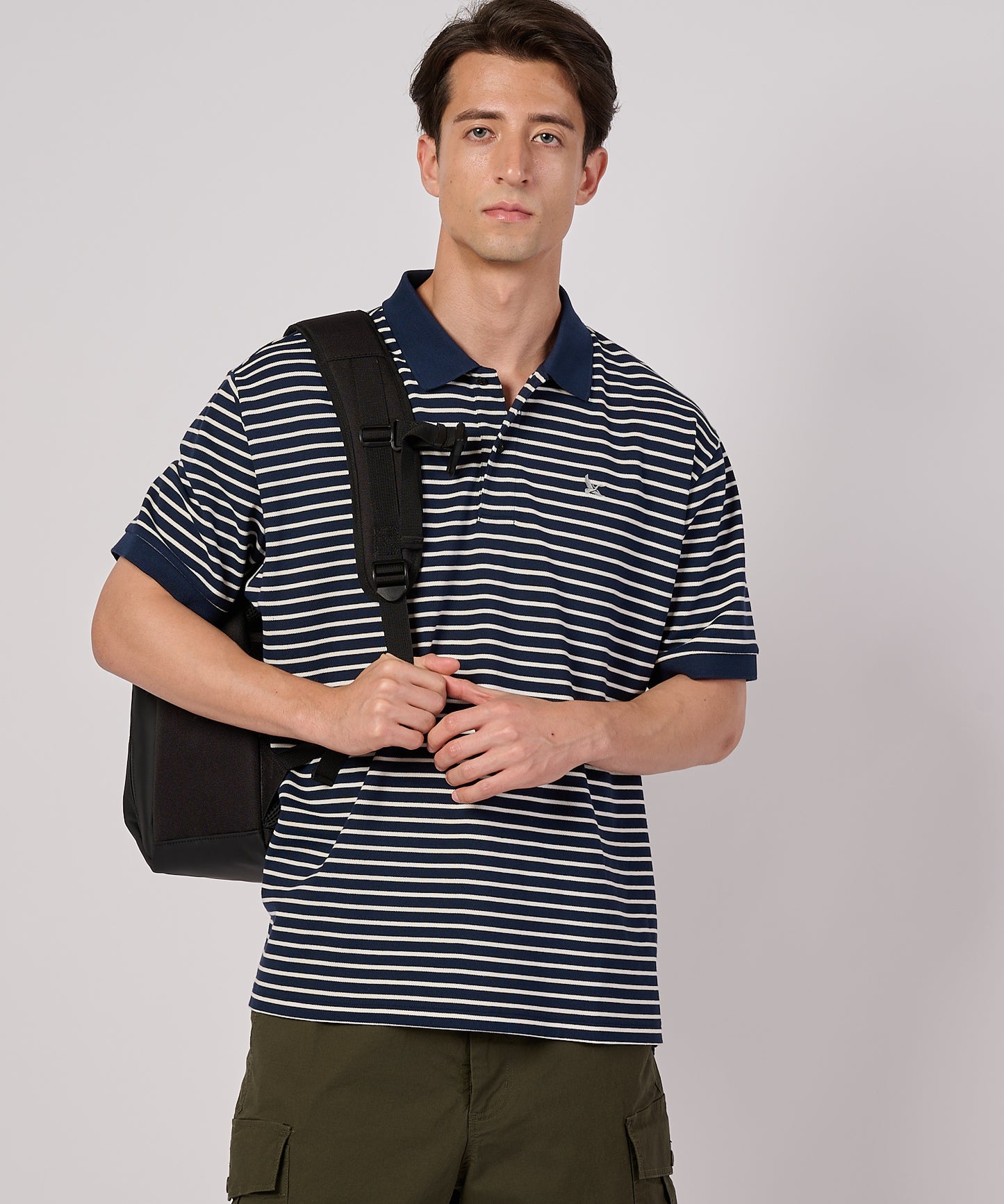 ボーダー フィールド 半袖ポロシャツ/BORDER SS FIELD POLO