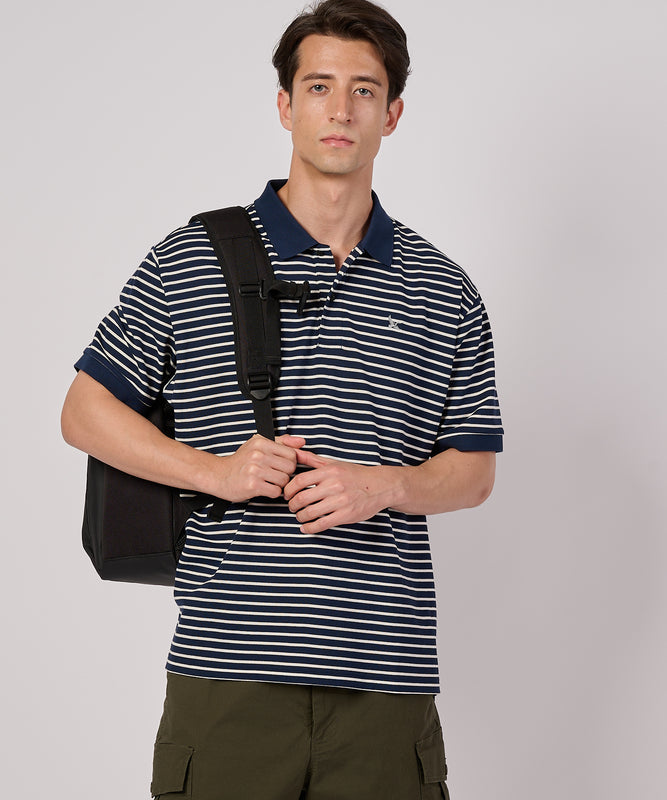 ボーダー フィールド 半袖ポロシャツ/BORDER SS FIELD POLO