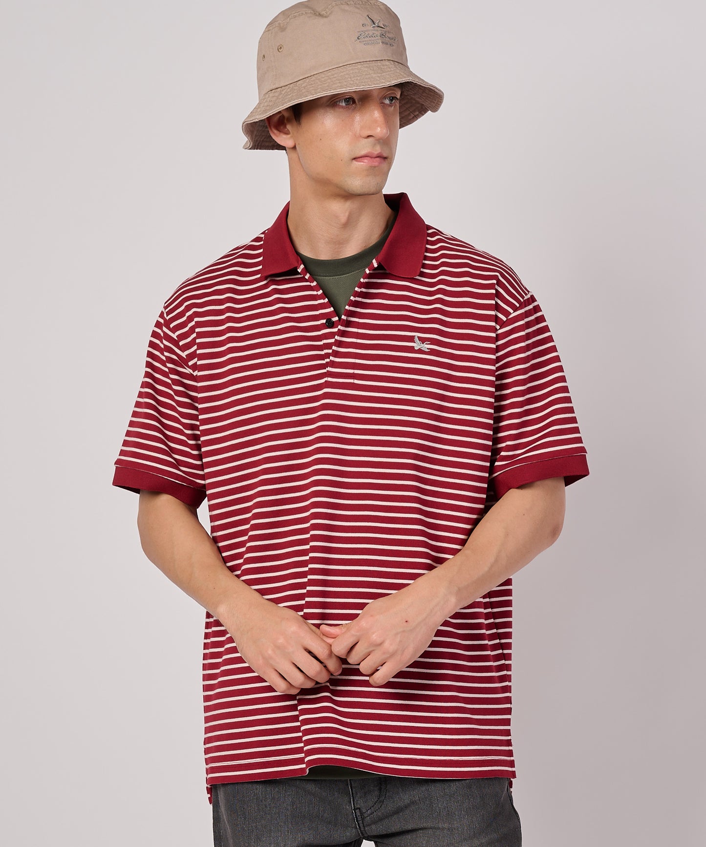 ボーダー フィールド 半袖ポロシャツ/BORDER SS FIELD POLO