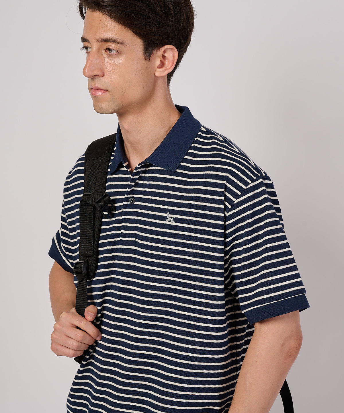 ボーダー フィールド 半袖ポロシャツ/BORDER SS FIELD POLO