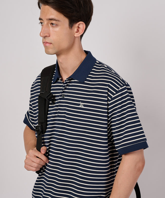 ボーダー フィールド 半袖ポロシャツ/BORDER SS FIELD POLO
