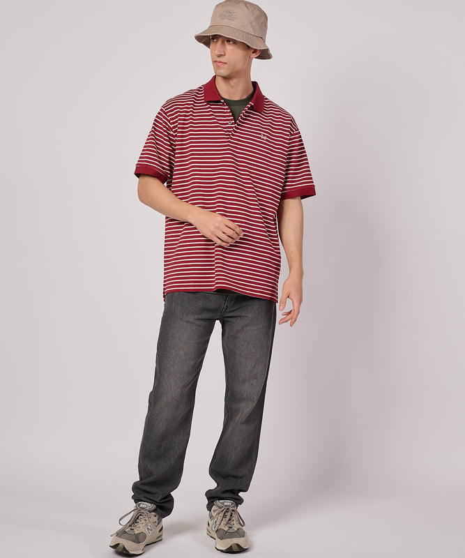 ボーダー フィールド 半袖ポロシャツ/BORDER SS FIELD POLO
