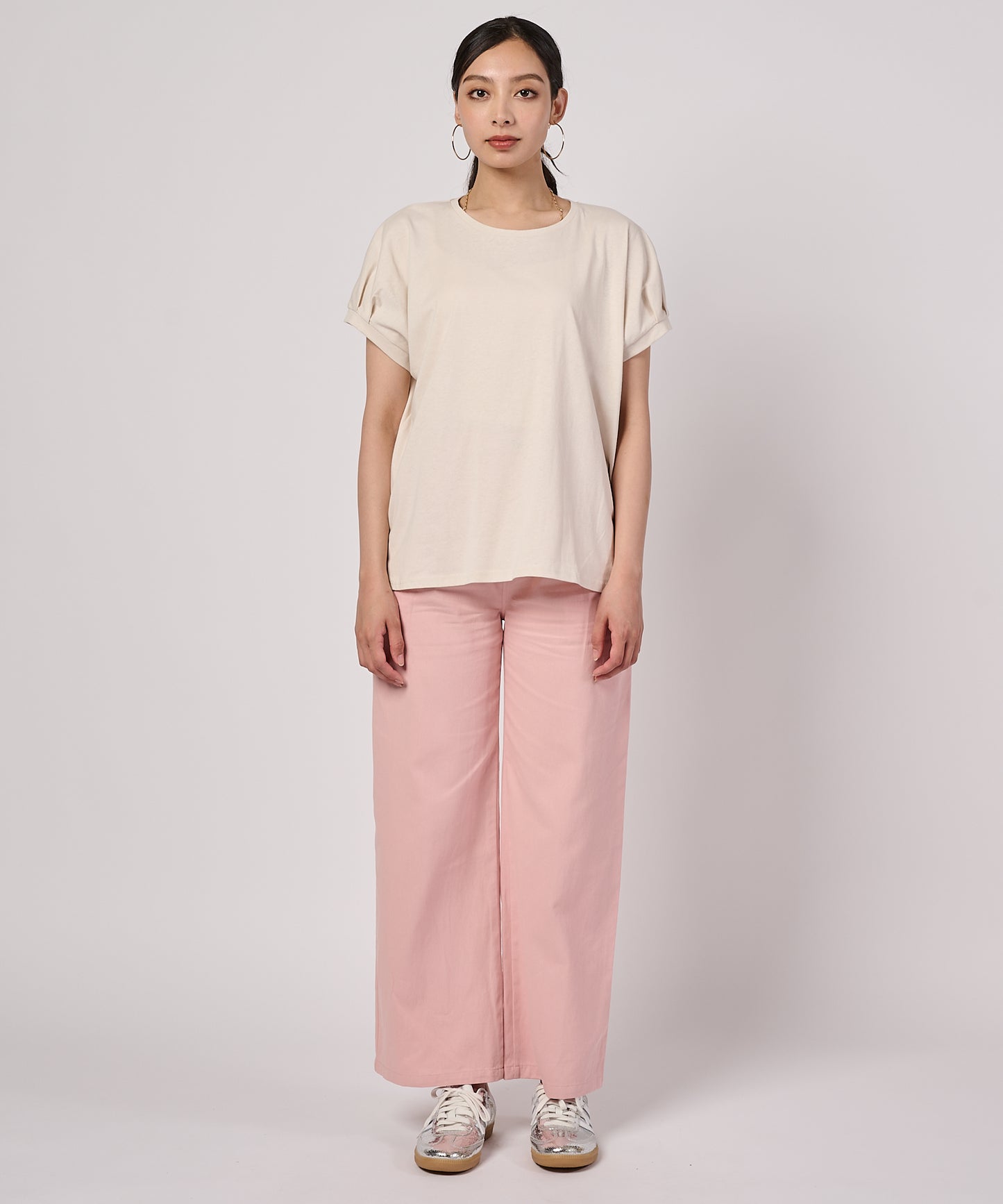 タック スリーブレス ボックスTシャツ/TUCK SLEEVE SL BOX TEE