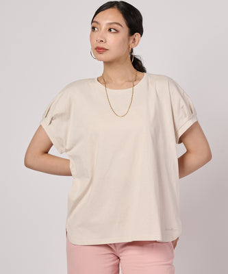 タック スリーブレス ボックスTシャツ/TUCK SLEEVE SL BOX TEE