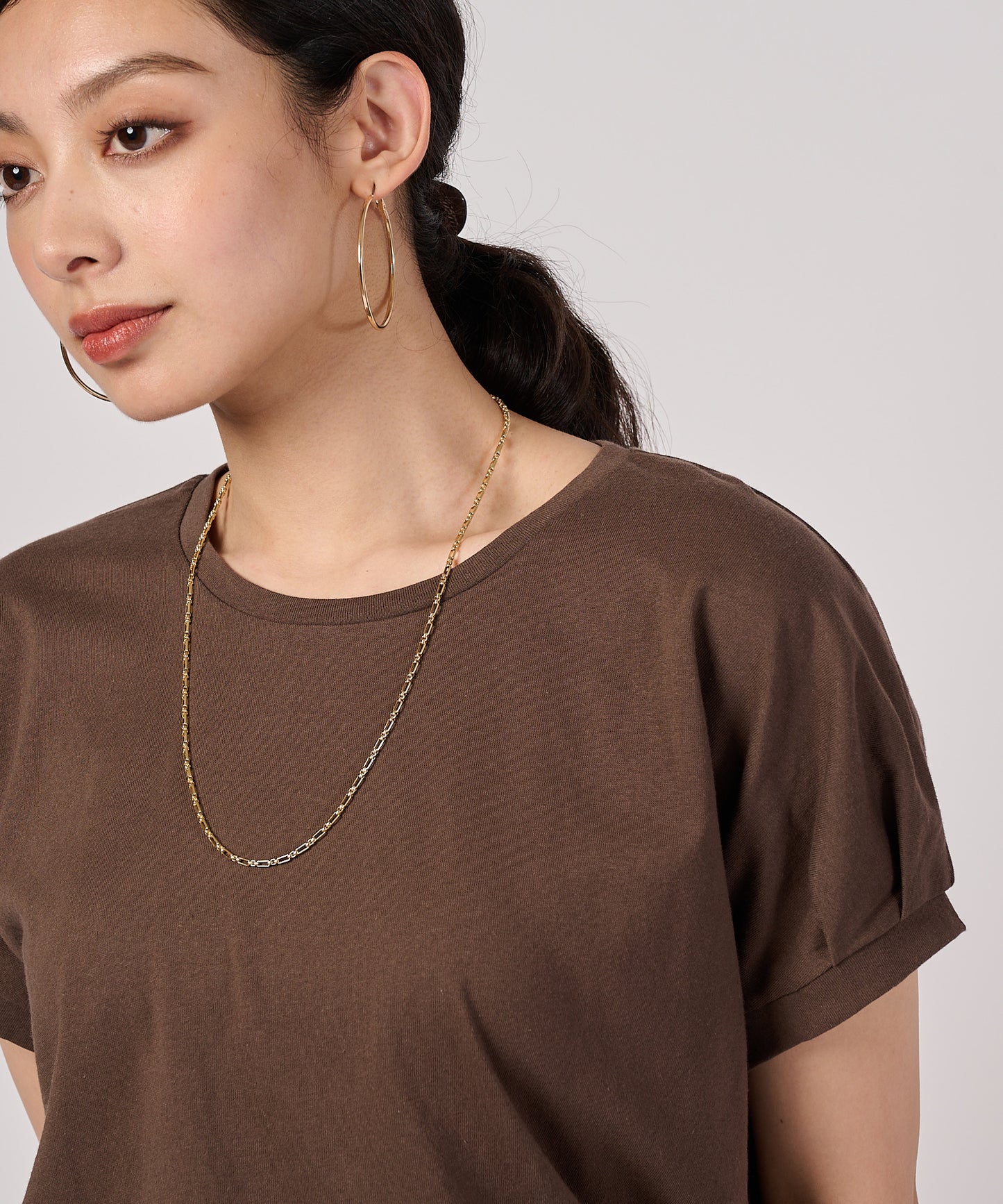 タック スリーブレス ボックスTシャツ/TUCK SLEEVE SL BOX TEE