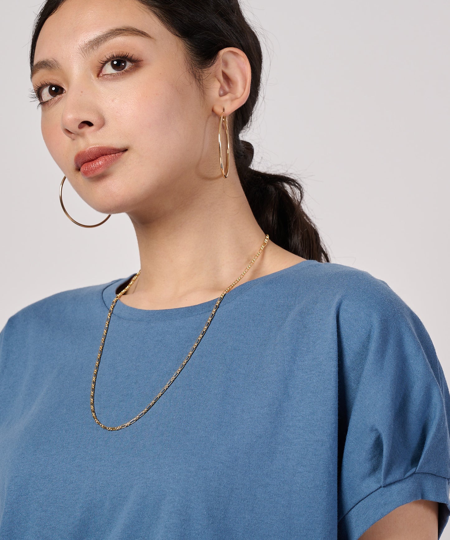 タック スリーブレス ボックスTシャツ/TUCK SLEEVE SL BOX TEE