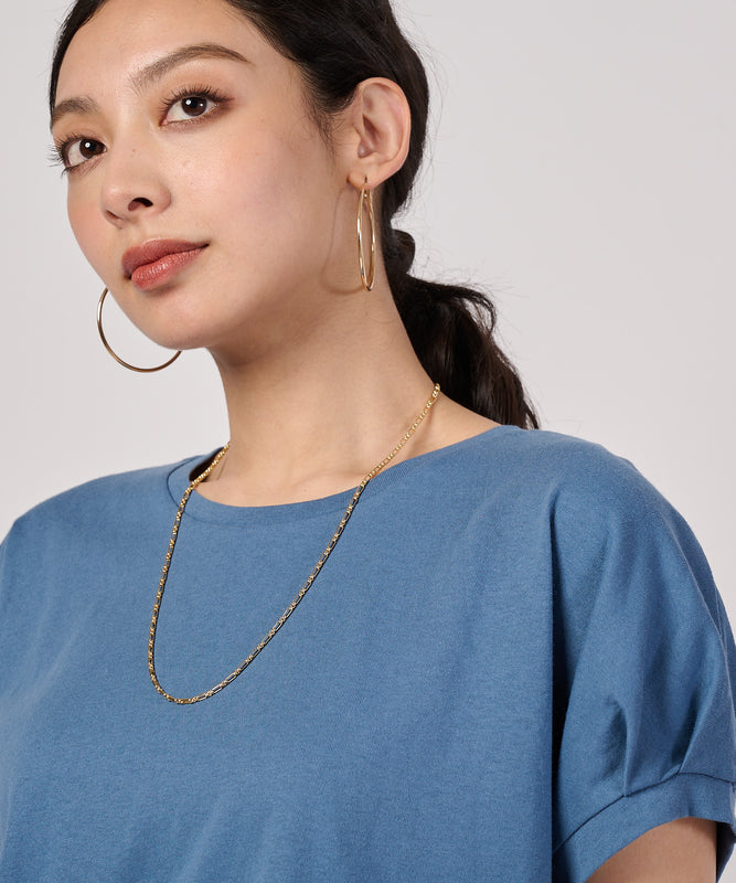 タック スリーブレス ボックスTシャツ/TUCK SLEEVE SL BOX TEE