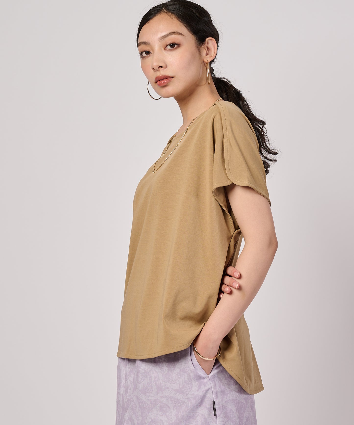 ルーズフィット ドルマン Tシャツ/LOOSE FIT DOLMAN TEE