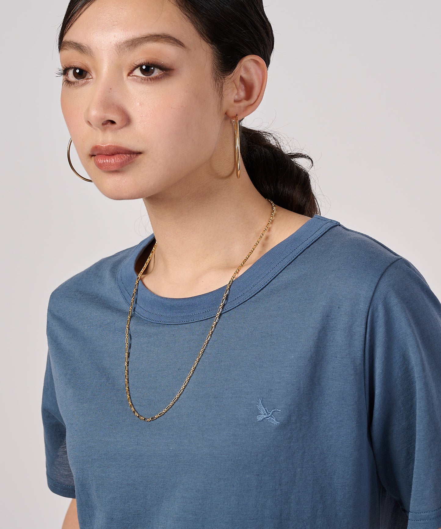 クラシック 刺しゅうTシャツ/CLASSIC EMB TEE