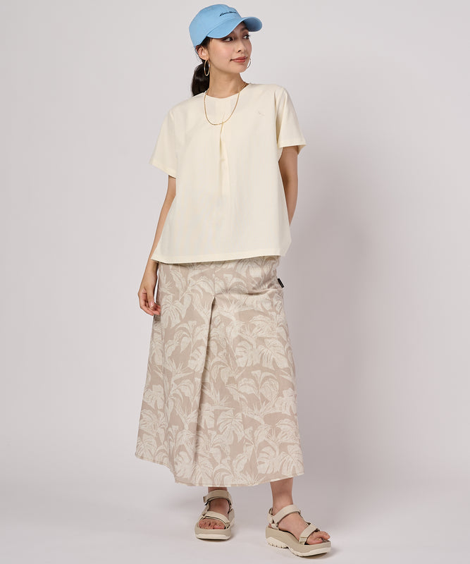 タックフレア 半袖Tシャツ/TUCK FLARE SS TEE