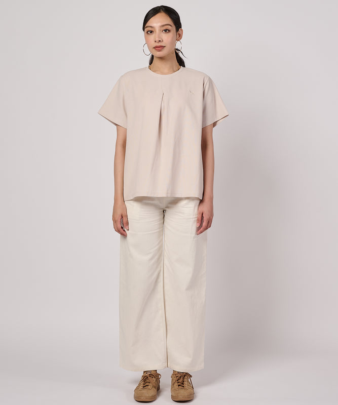 タックフレア 半袖Tシャツ/TUCK FLARE SS TEE