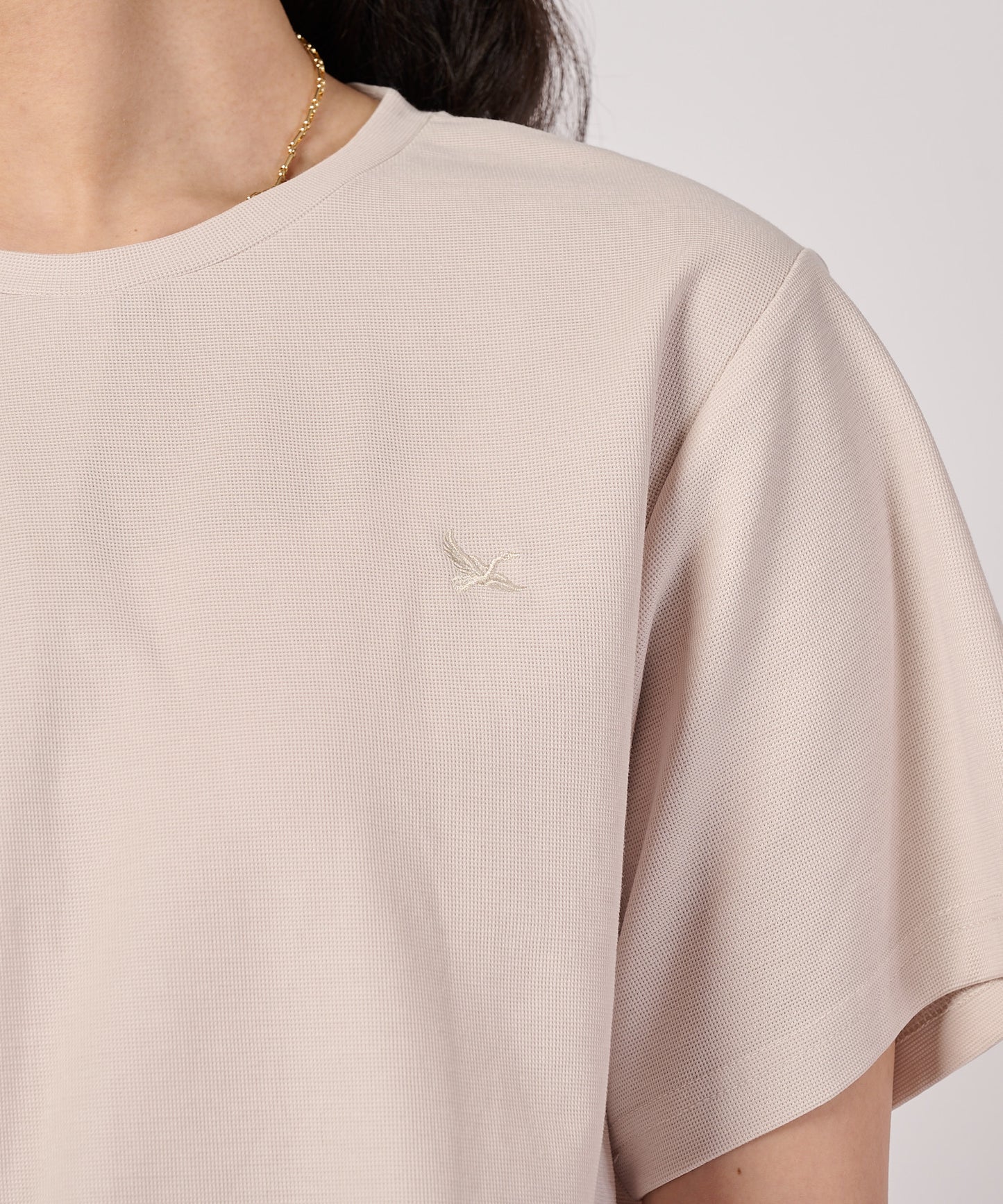 タックフレア 半袖Tシャツ/TUCK FLARE SS TEE