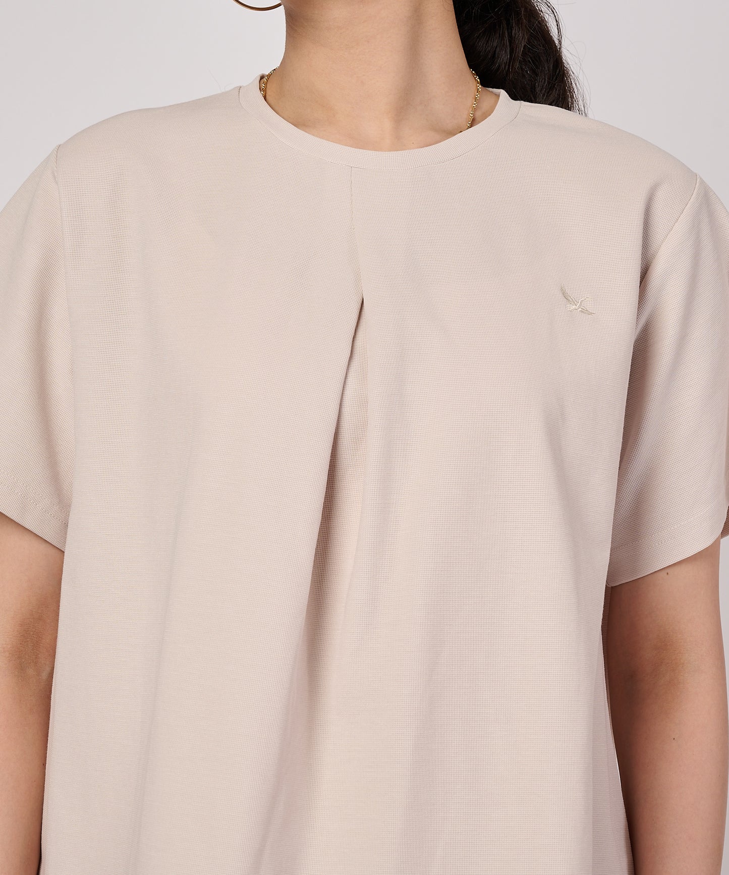 タックフレア 半袖Tシャツ/TUCK FLARE SS TEE