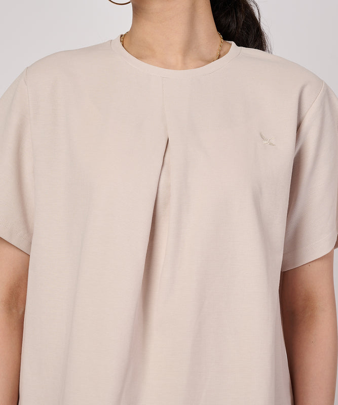 タックフレア 半袖Tシャツ/TUCK FLARE SS TEE