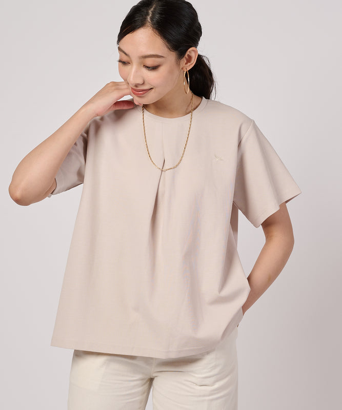 タックフレア 半袖Tシャツ/TUCK FLARE SS TEE