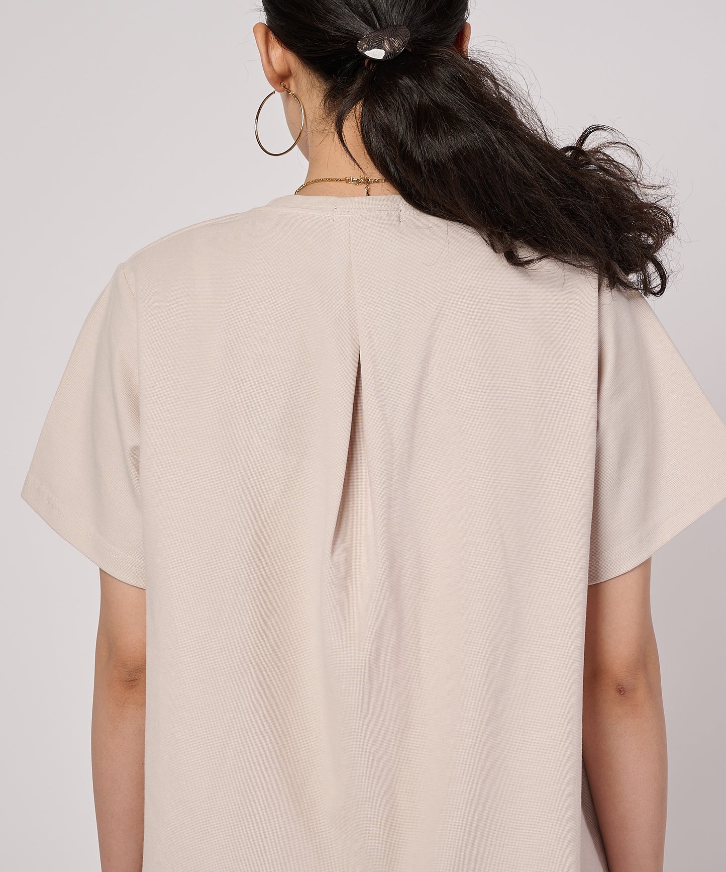 タックフレア 半袖Tシャツ/TUCK FLARE SS TEE