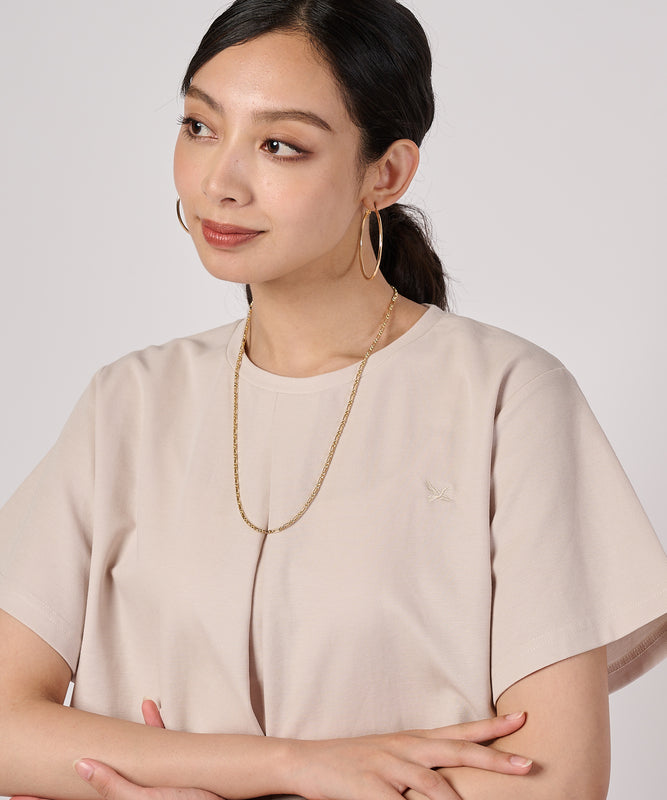タックフレア 半袖Tシャツ/TUCK FLARE SS TEE