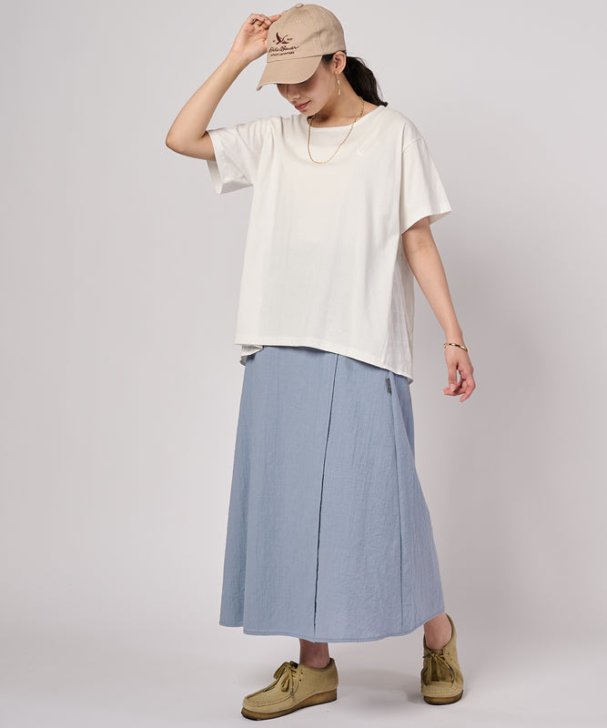 チェックドッキング 半袖トップス/CHECK DOCKING CUT TOP
