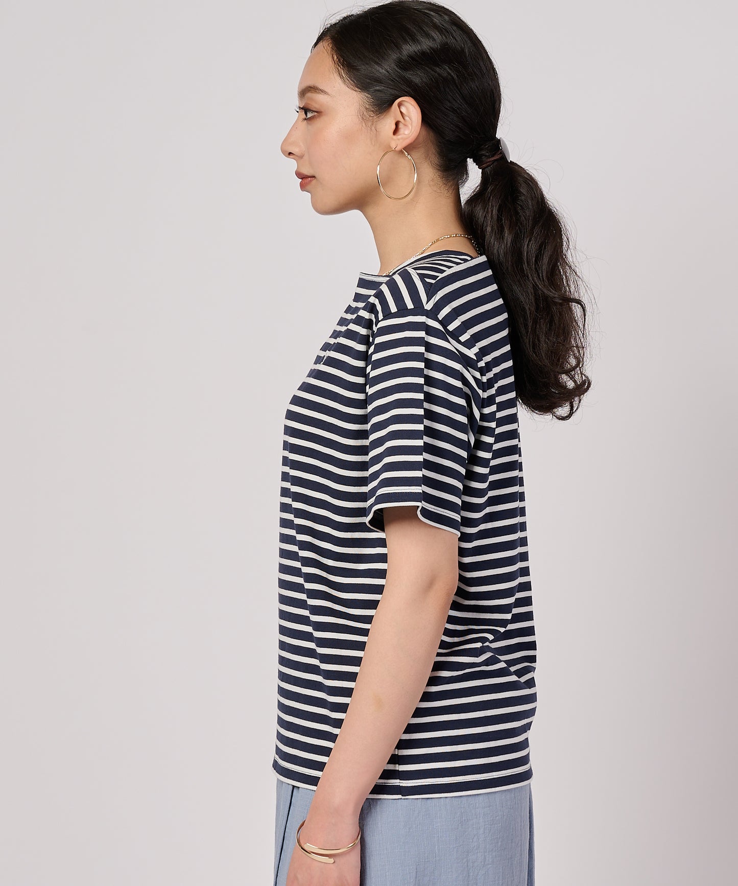 ボーダー 半袖Tシャツ/BORDER TEE