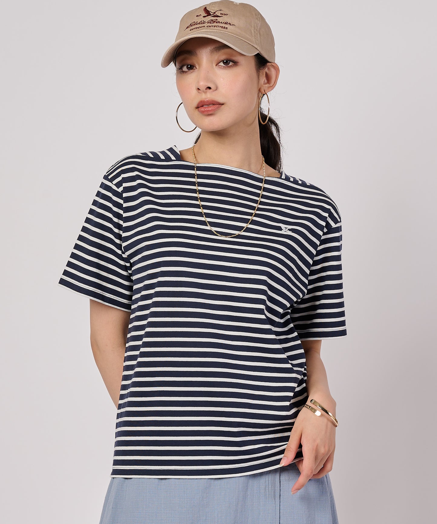 ボーダー 半袖Tシャツ/BORDER TEE