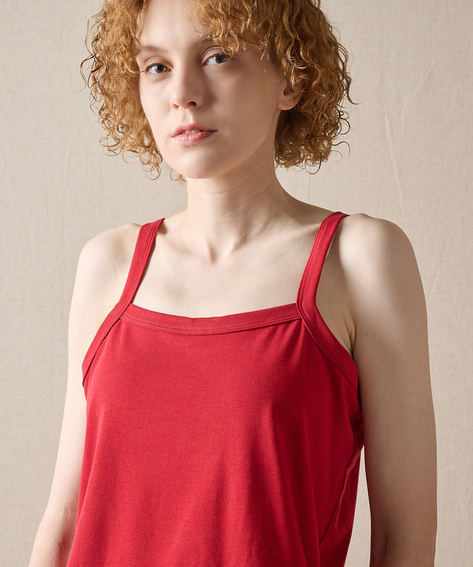 ファイン ストライプ トリムキャミソール/FINE STRIPE TRIM CAMISOLE
