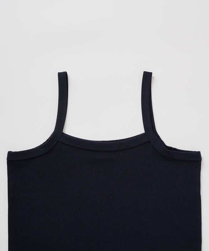 ファイン ストライプ トリムキャミソール/FINE STRIPE TRIM CAMISOLE