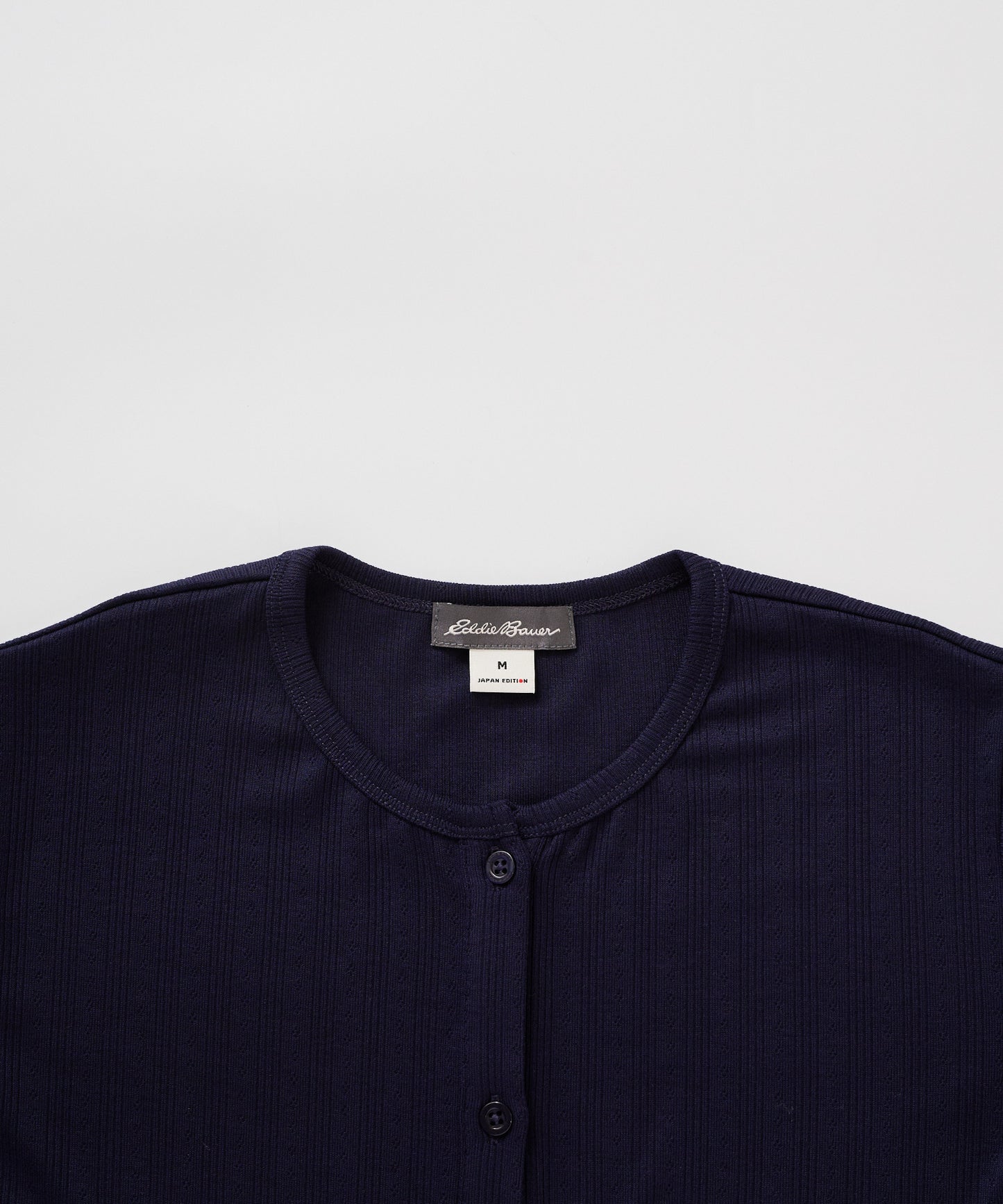 ピン ジャガード 半袖オープントップス/PIN JACQUARD SS OPEN TOP
