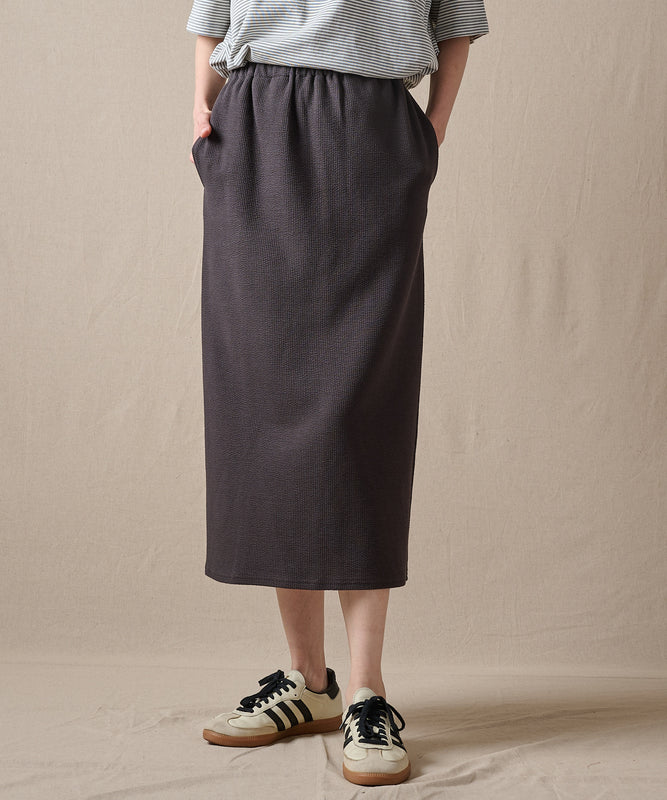 クレストリブ ナロースカート/CREST RIB NARROW SKIRT