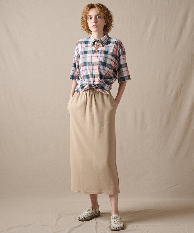 クレストリブ ナロースカート/CREST RIB NARROW SKIRT