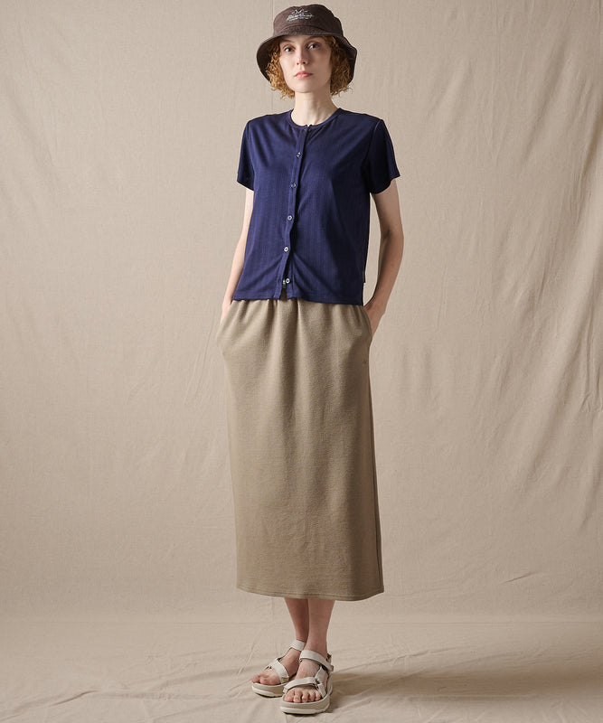 クレストリブ ナロースカート/CREST RIB NARROW SKIRT